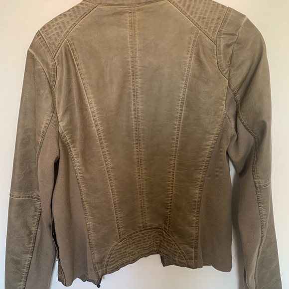 Faux Leather Jacket - Picture 4 of 5